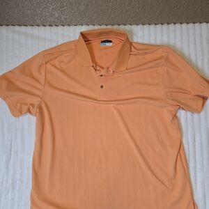 Cutter & Buck Men's Orange Polo Shirt